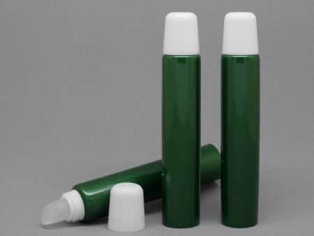 Lip Gloss Tube (TPR Silicone Bevel Tip) with Screw Cap