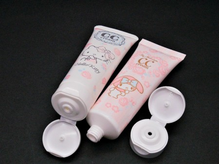 Flip Top Cap with cosmetic tube for 20g cc cream - Flip Top Cap with cosmetic tube for 20g cc cream