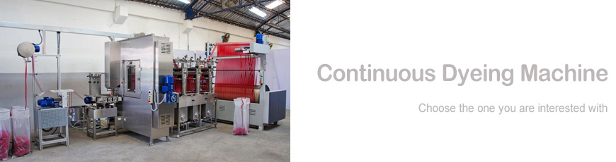Continuous Ribbons Dyeing Machine