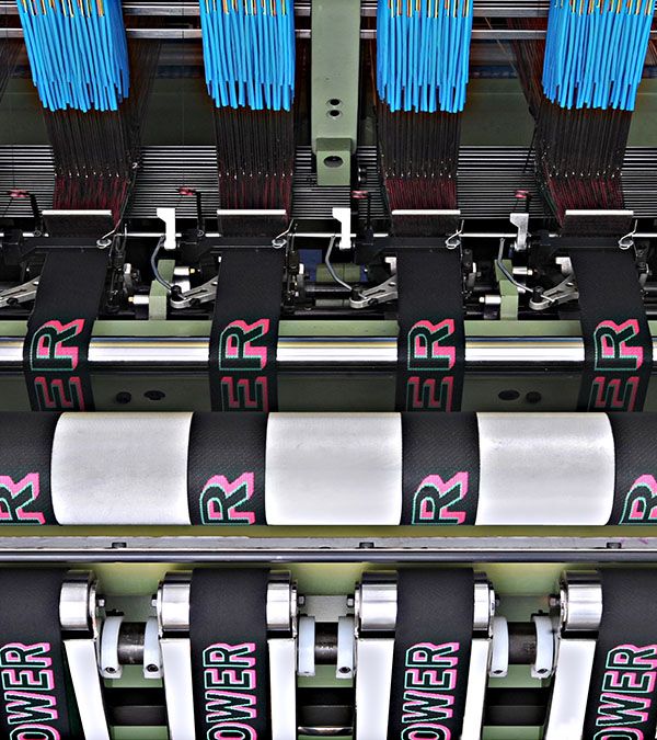 Computerized Narrow Fabric Jacquard Loom Series