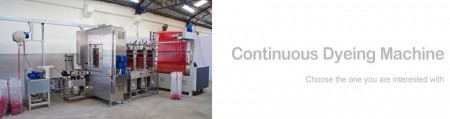 Continuous Ribbons Dyeing Machine Series - Continuous Ribbons Dyeing Machine
