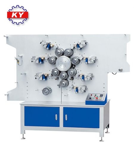 Machine d'impression d'étiquettes rotatives, Fabricant de machines  textiles