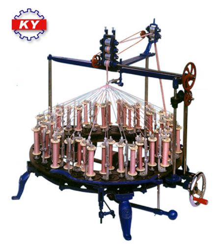传统圆绳带编织机 - KY-601 传统绳带编织机