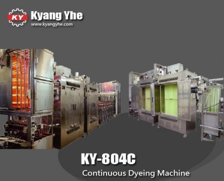 Nepřetržitý vysokoteplotní barvící stroj - Kontinuální vysokoteplotní barvící stroj KY-804C