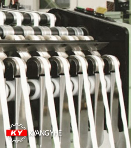 Máy dệt dây kéo tốc độ cao chuyên nghiệp - Phụ tùng máy dệt kim KY cho cụm con lăn.