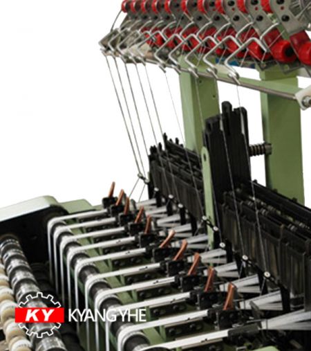 Máy dệt dây kéo tốc độ cao chuyên nghiệp - Phụ tùng máy dệt kim KY để lắp ráp khung đổ.
