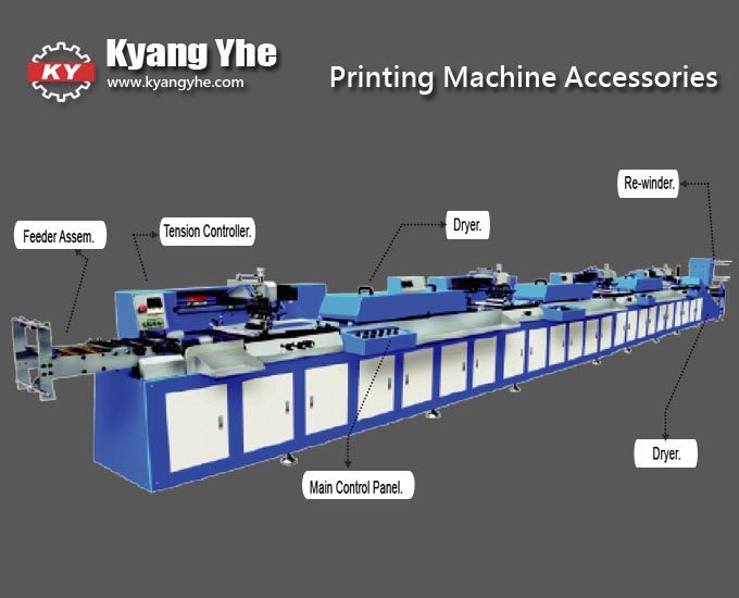 Electronic Screen Label Printing Machine Textile Machinery