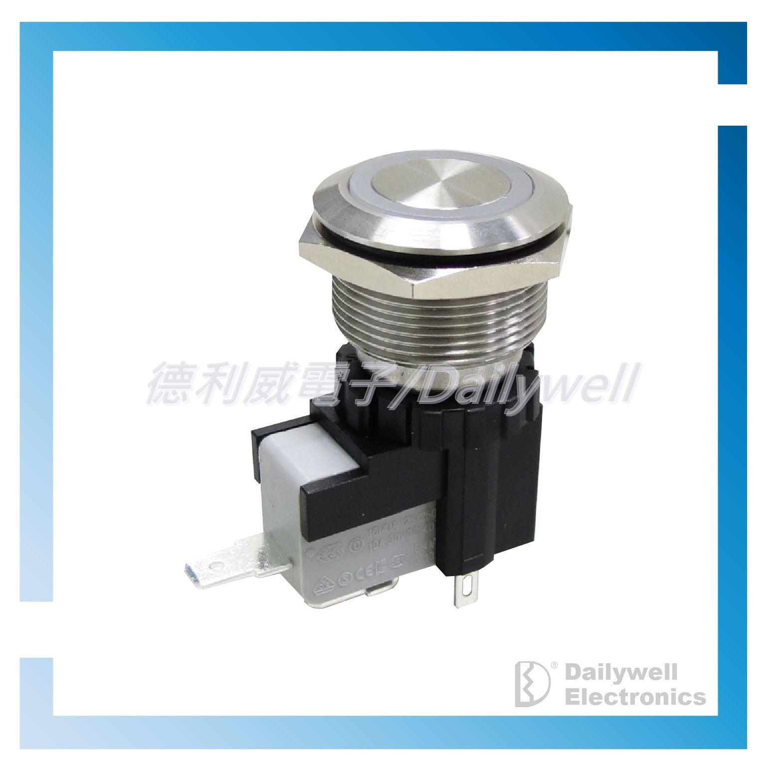 22mm High Current Anti-vandal Pushbutton Switches