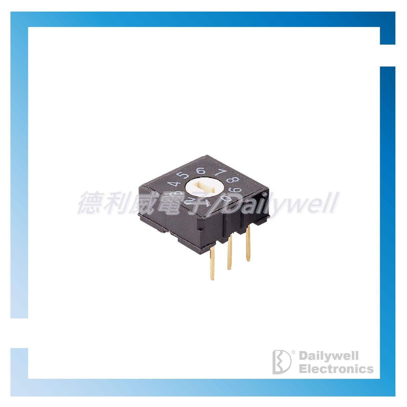 Rotary Code Switches 10/16 Rotary Code Switches Made in Taiwan