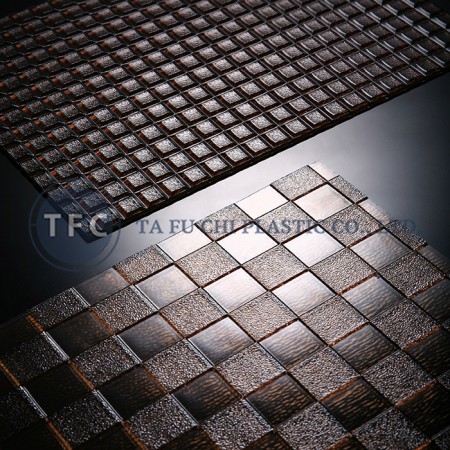 GPPS Embossed Sheet - The feature of PS embossed sheets is diversification of patterns.