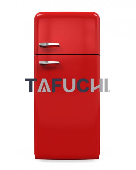 Buzdolabı kabuğu, çok parlak bir akrilik levha kullanır. Parlak renkli, çok parlak akrilik levhalar, buzdolabını renkli ve sevimli kılar.