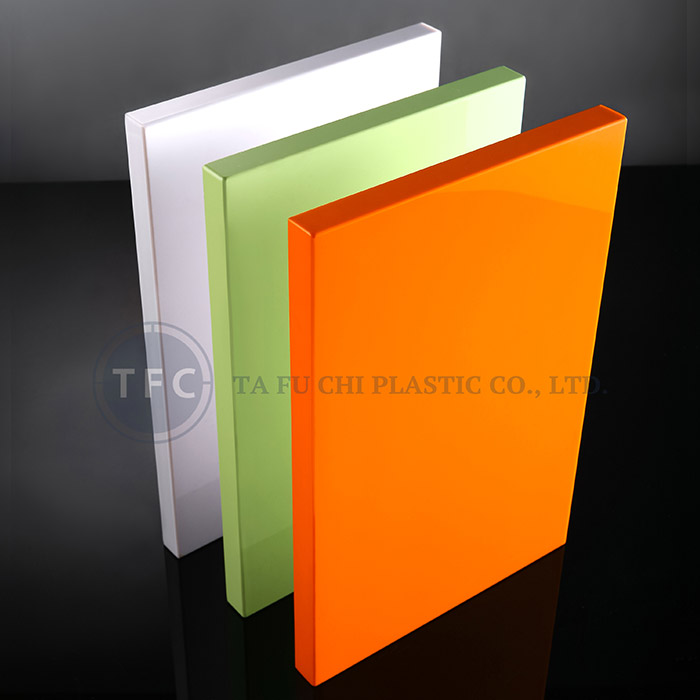 High Gloss Acrylic Laminate Sheet Plastic Sheet Manufacturer TFC