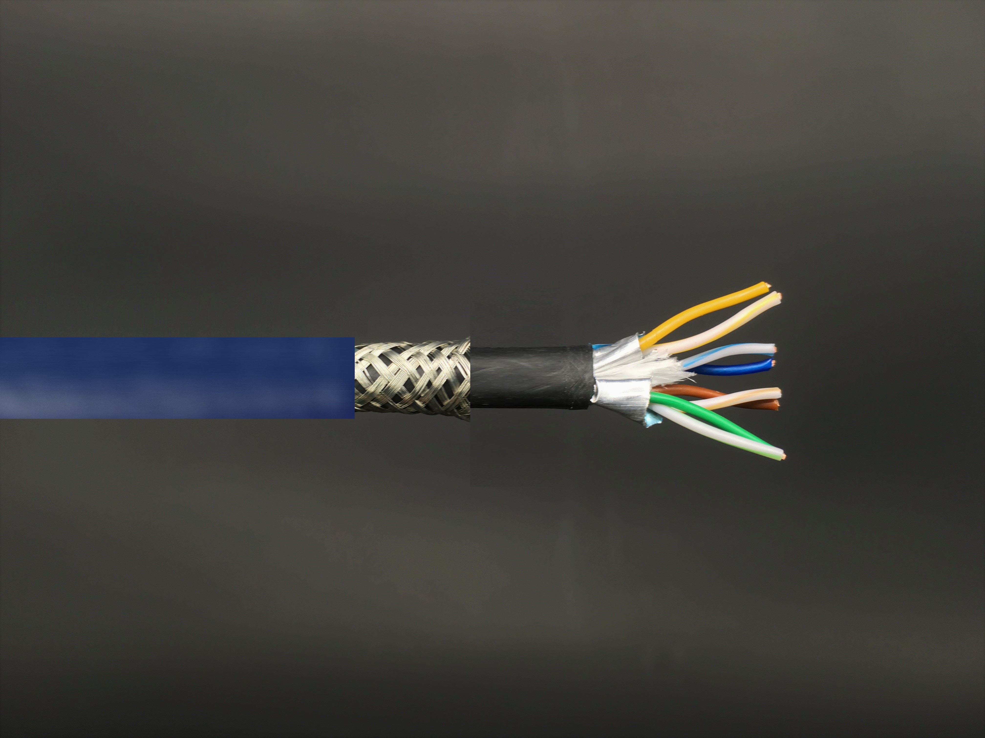 CAT7 S-FTP Bulk LAN Cable, 600MHz Double Sheath