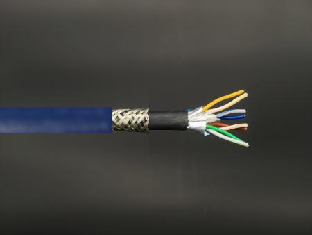 Cable LAN de categoría 7 - Cable LAN a granel CAT7 S-FTP, cubierta doble de 600MHz