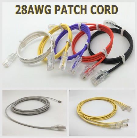 28AWG ULTRA-SLIM PATCH CORD