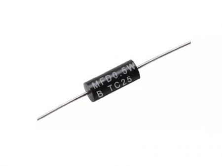 Resistor de alta precisão (série MFD) - Resistor de chumbo de filme metálico de alta precisão - Série MFD