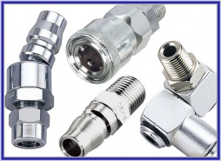 Acoplador de ar (plugue, soquete, articulação) - Air Qucik Coupler (Tomada, Tomada, Articulação)