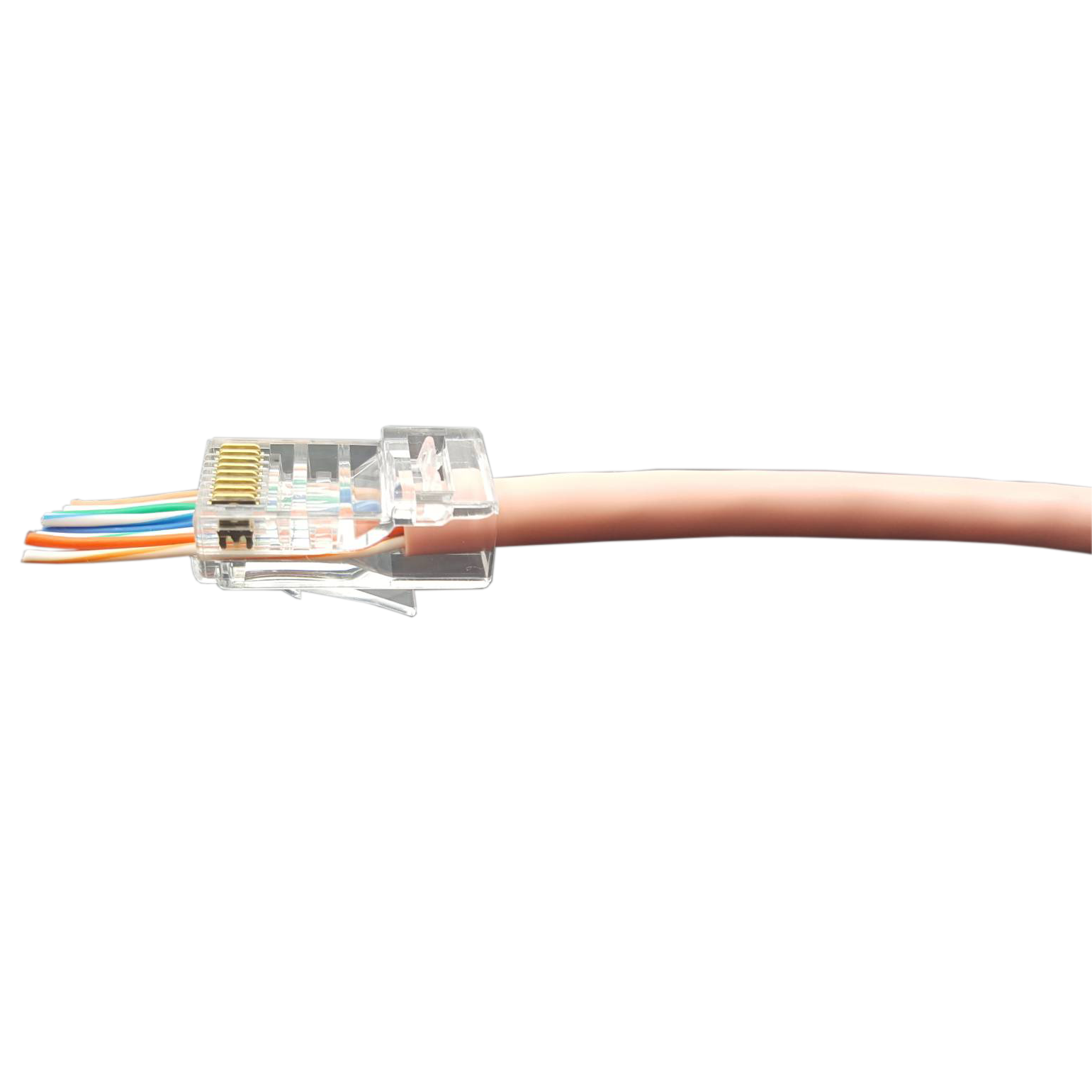 Cat5e UTP Easy Connector Electrical Plugs and Connectors